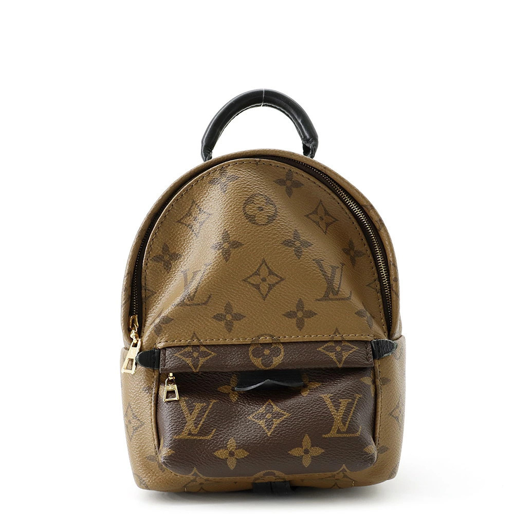 Louis Vuitton Monogram Reverse Palm Springs Backpack Black Bag